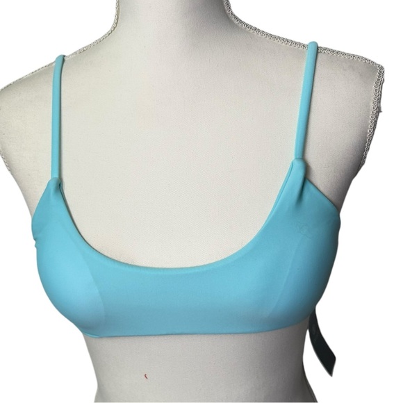 SHERRYDC Women's Solid Scoop Neck Push up Padded Brazilian Thong Bikini Swimsuit - Picture 3 of 13